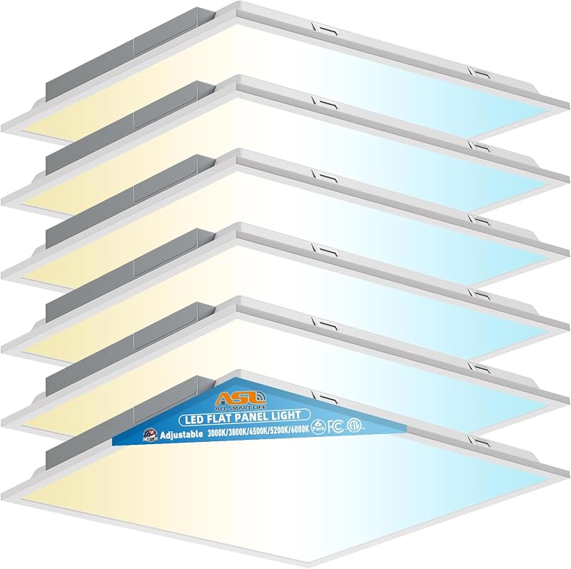 Luces LED panel 2x2 retroiluminado set 6