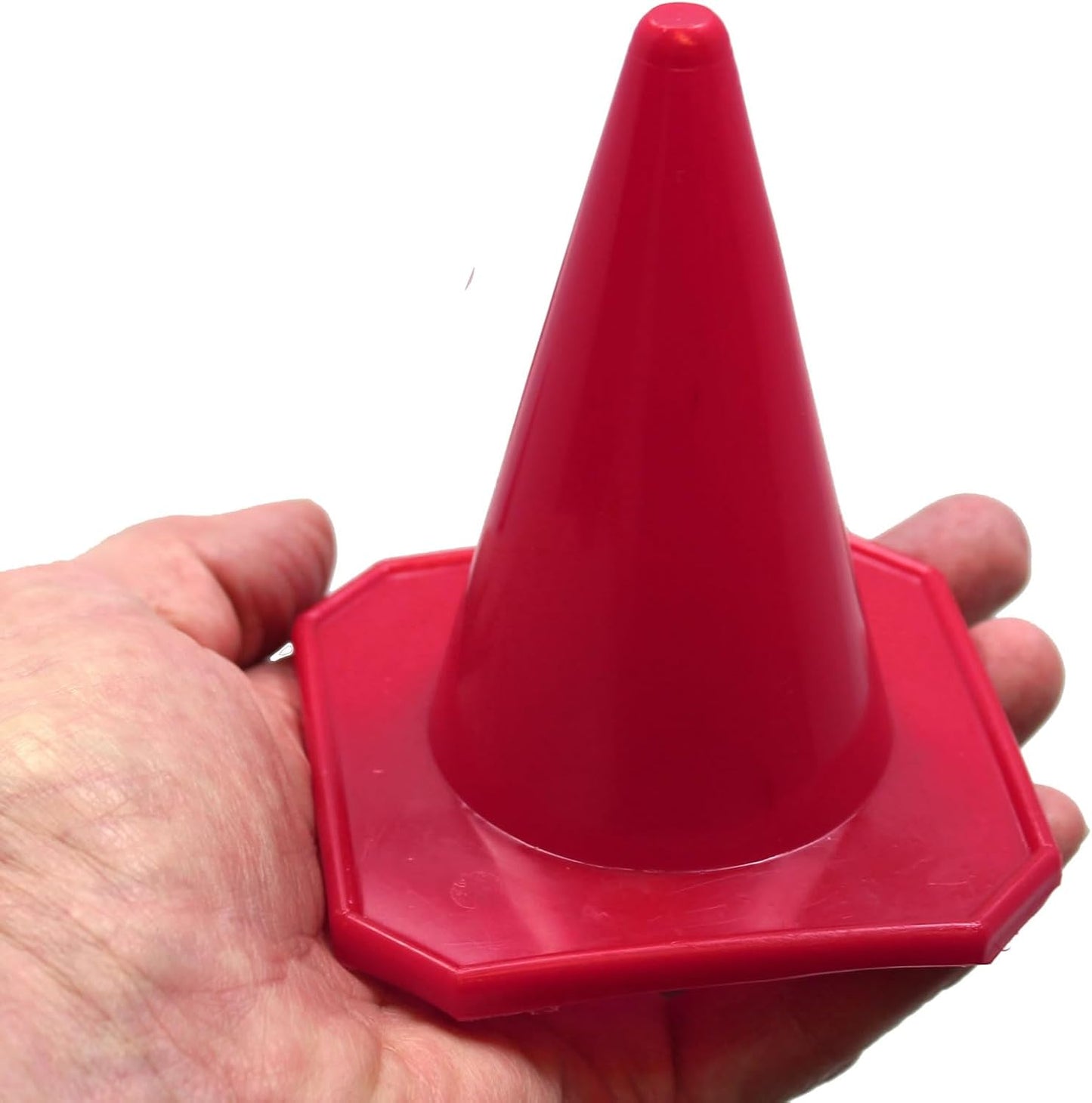 Conos tráfico plástico rojo 4" set 10 para agilidad