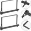 4 Pasadores Enganche Remolque 1/4x4pulg Acero Negro