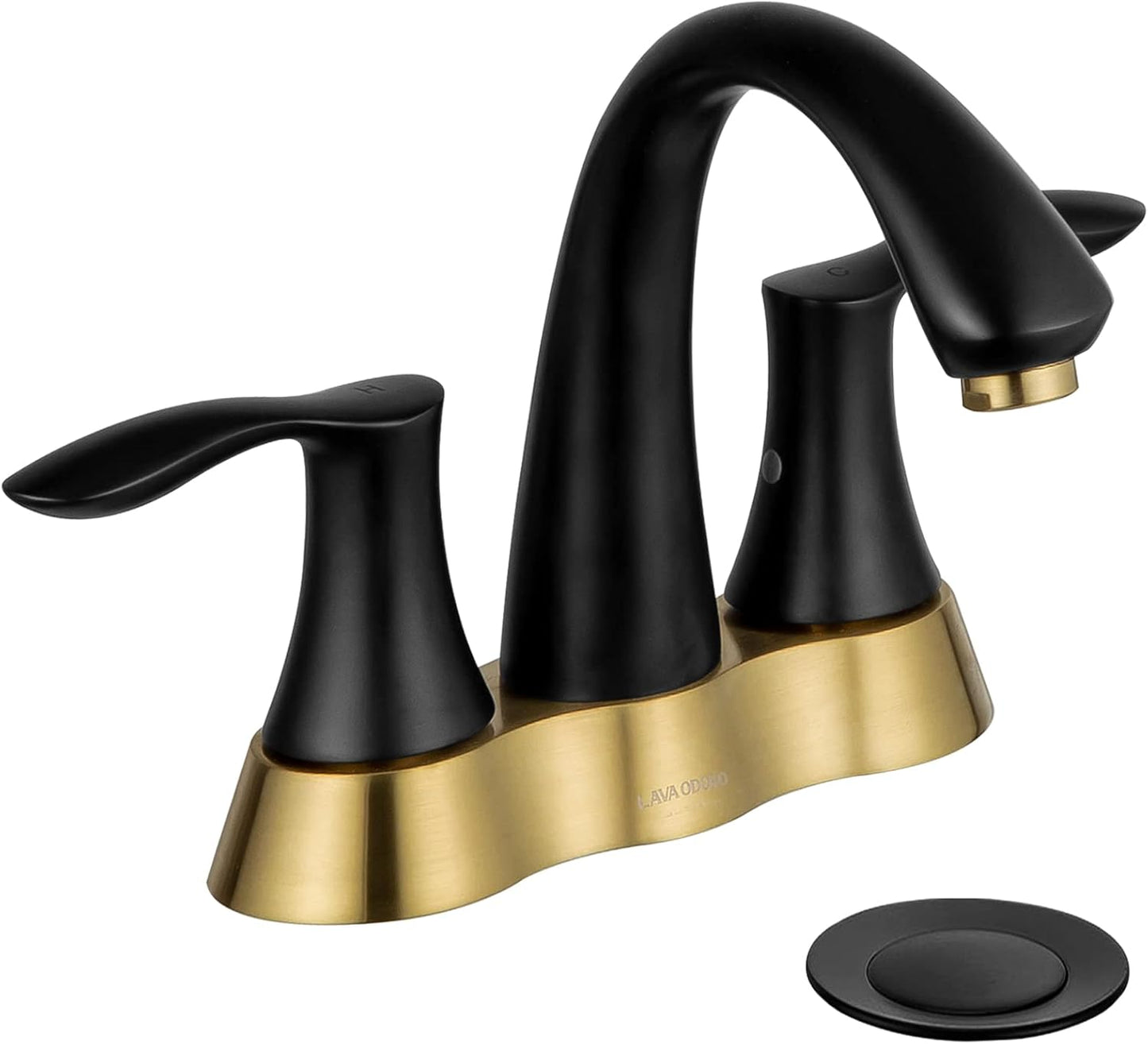 Grifo baño 2 manijas 4pulg centerset BF423-BG