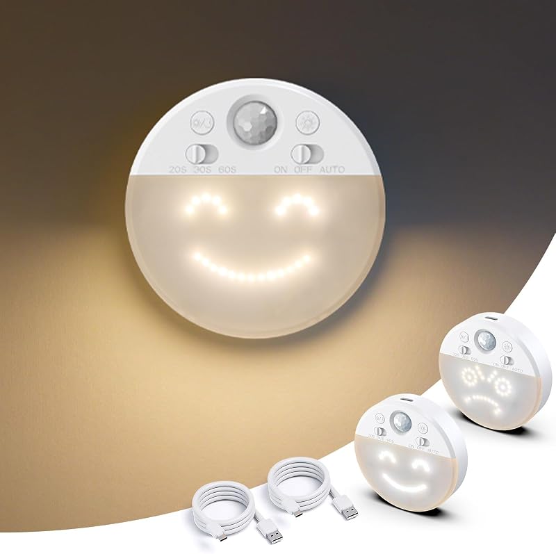 Apliques LED pared sensor movimiento 2uds luz blanca