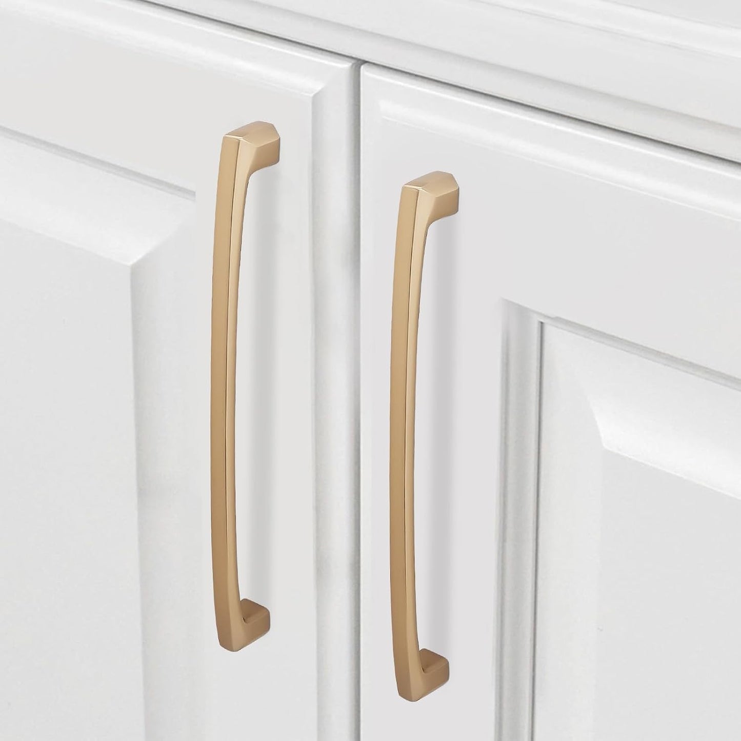 10 Manijas Bronce Champán 7pulg Tiradores Gabinete Cocina