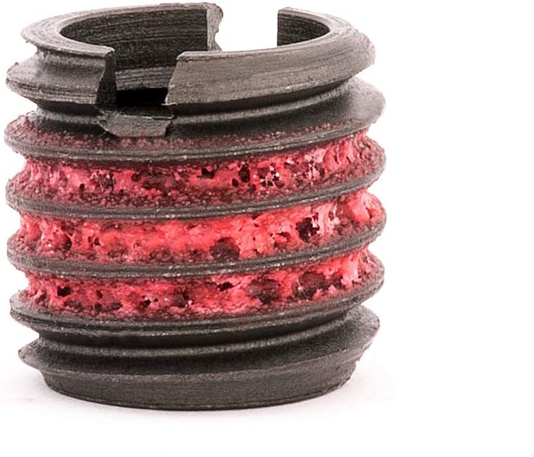Insertos roscados acero carbono UNF 10-32 1/4-28 46 pzas