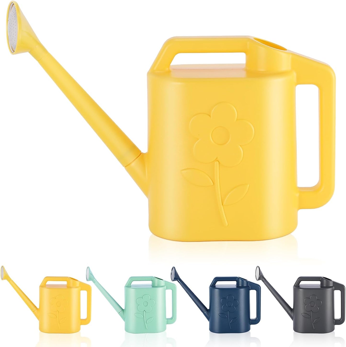 Regadera 2gal para plantas interior y exterior boquilla grande