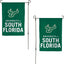 Bandera jardín USF Bulls 19x12pulg diseño E