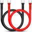 Cable batería 3AWG cobre 40" terminales 3/8"