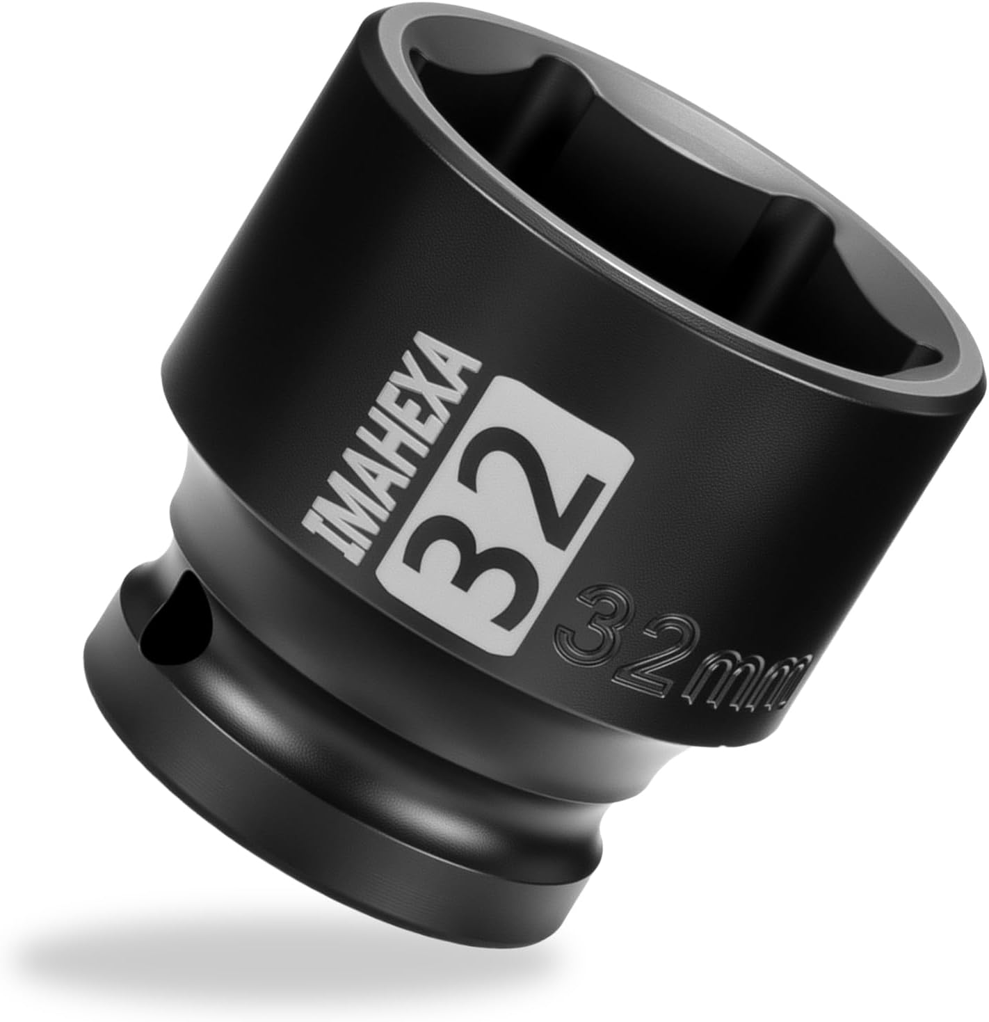 Enchufe impacto guía cuadrada 1/2 hexagonal 32mm