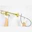 Cepillo flexible para trombón y trompeta 47.2pulg