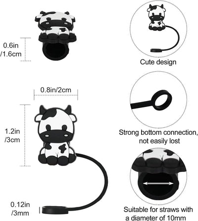 4 fundas silicona reutilizables con estampado 30-40oz