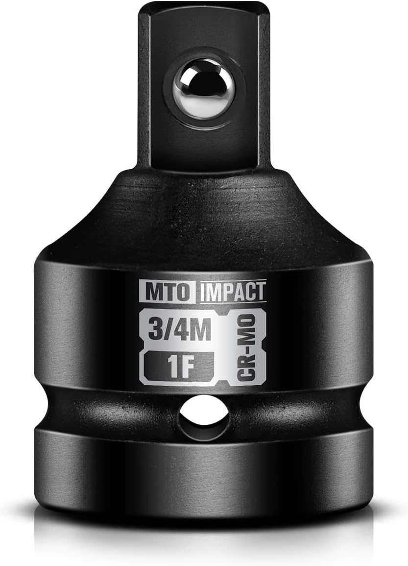 Adaptador enchufe 1" hembra a 3/4" macho acero cromo
