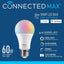 Bombilla LED A19 inteligente 60W blanco ajustable