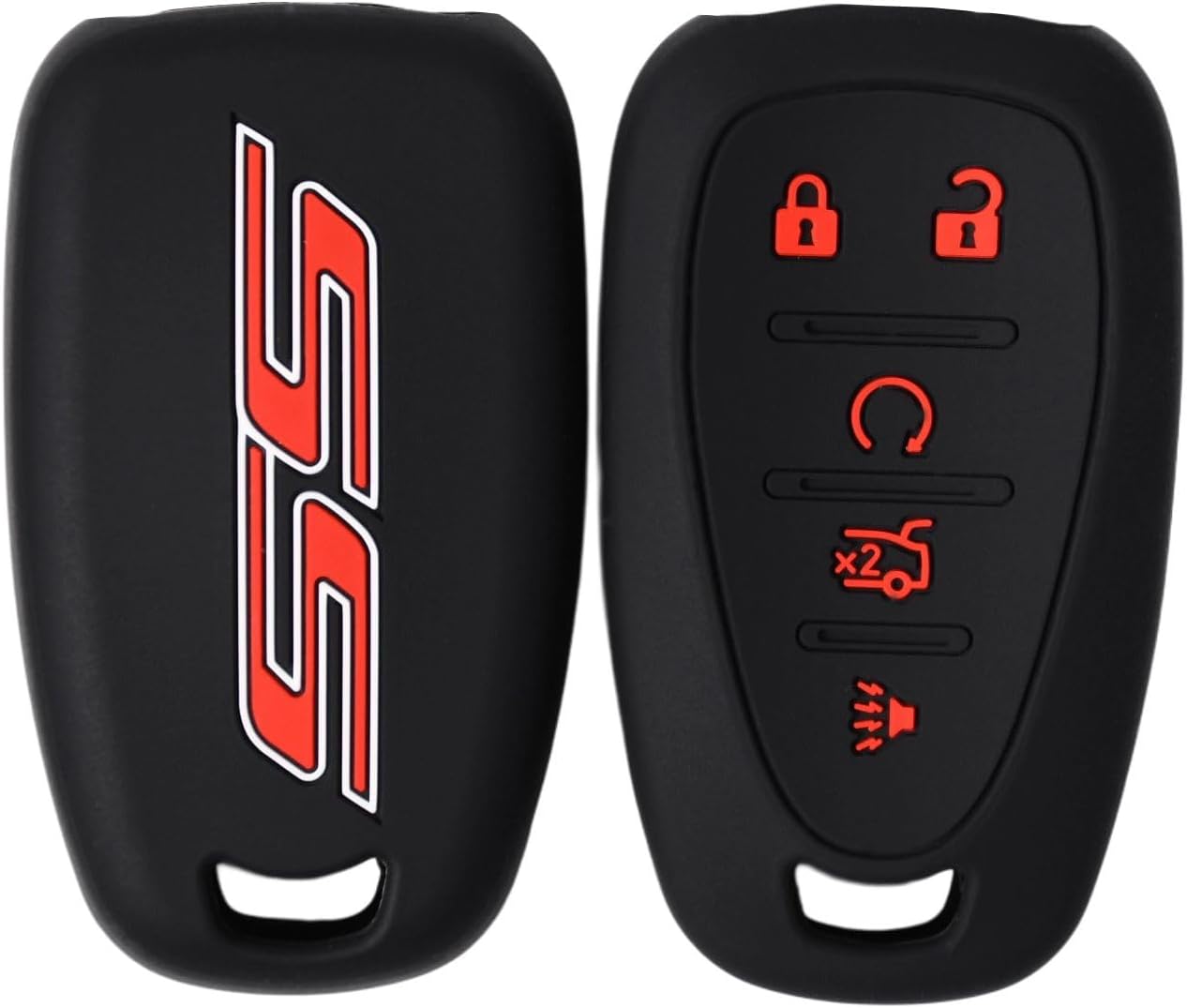 Funda silicona llavero emblema SS Chevy Camaro