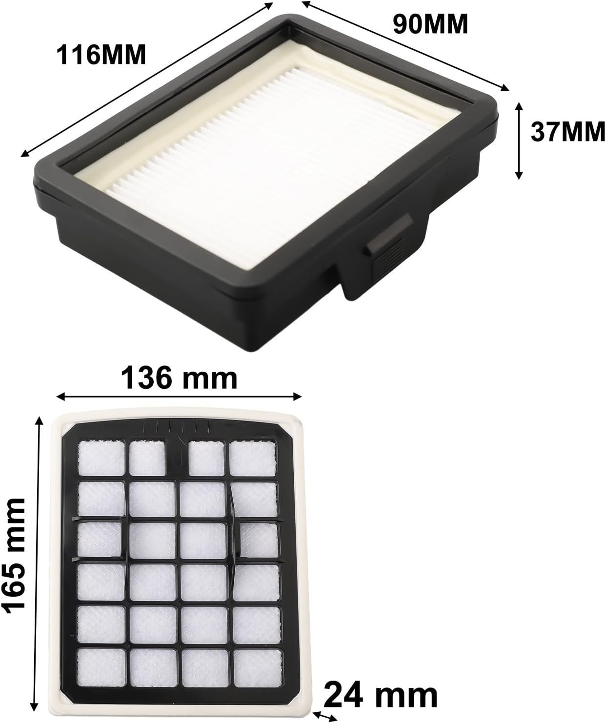 Filtro recipiente lavable Eureka NEN180 reutiliz.