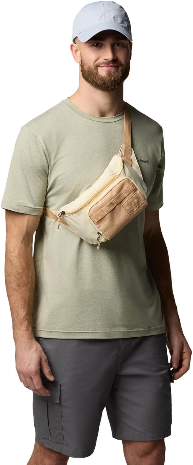 Riñonera unisex Zigzag II lavado limón/canoa