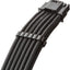 Cable PCIe directo Stealthsense 90° 12V-2x6 negro