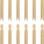 12 Pinzas Madera Manualidades y Lavandería Vintage