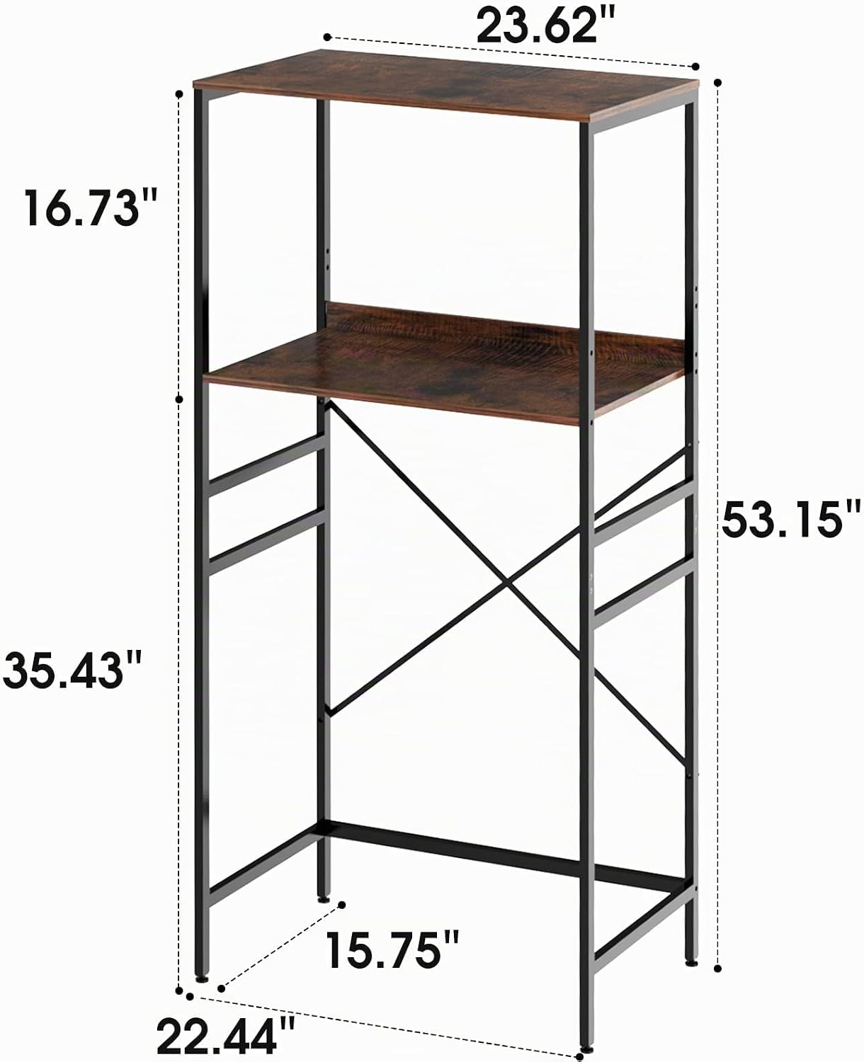 Estante ajustable para nevera mini y microondas