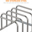Soporte tabla cortar acero inox 304 con ranuras 1"