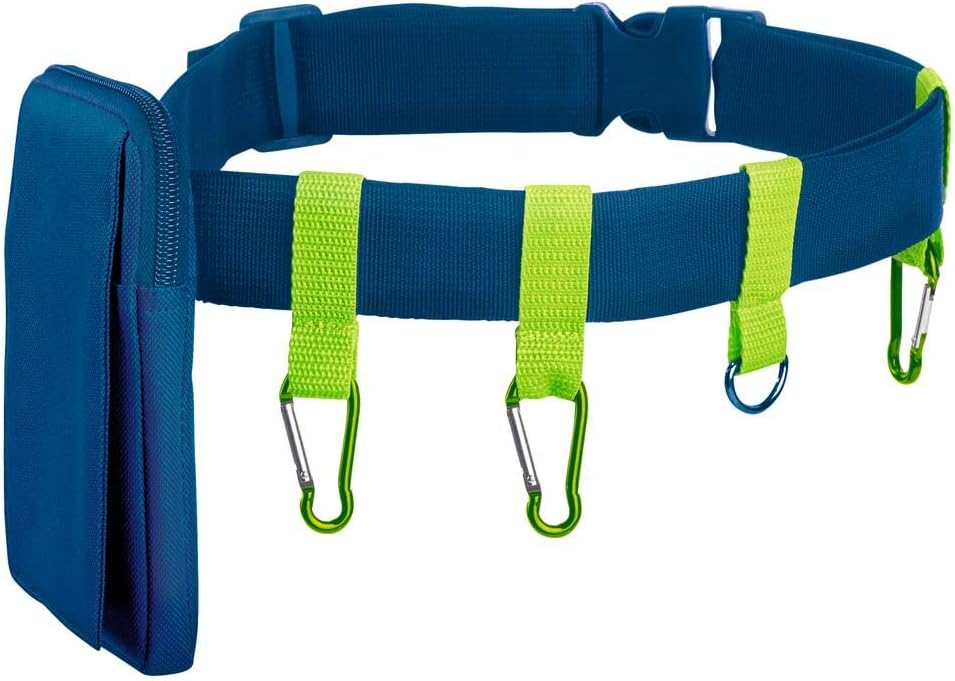 Cinturón Expedición Correa con Bolsa Mosquetones Camping