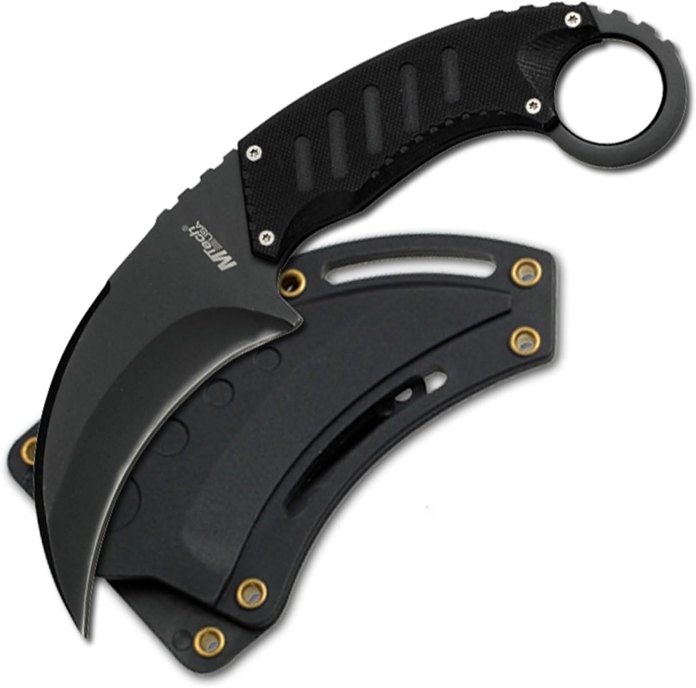 Cuchillo para Cuello de 7.5 Pulg en Negro