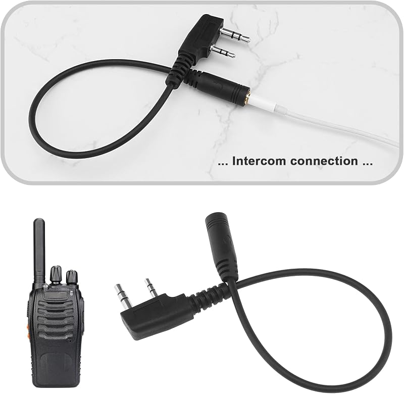 Cable conector auriculares Walkie Talkie Kenwood RT21 RT22