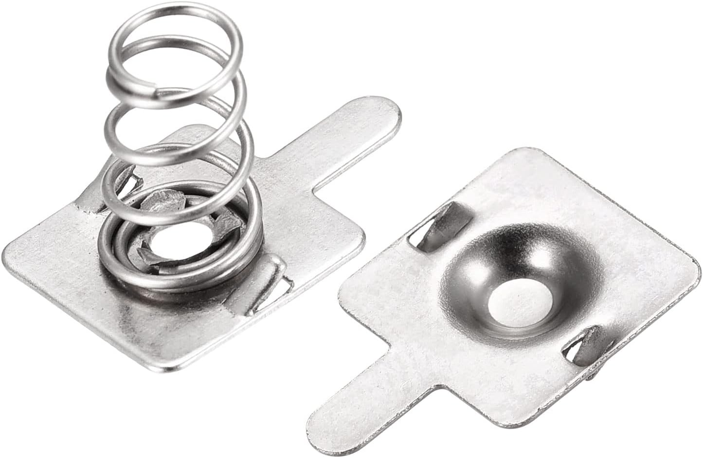 Placa resorte batería AA níquel 0.394pulg set 20
