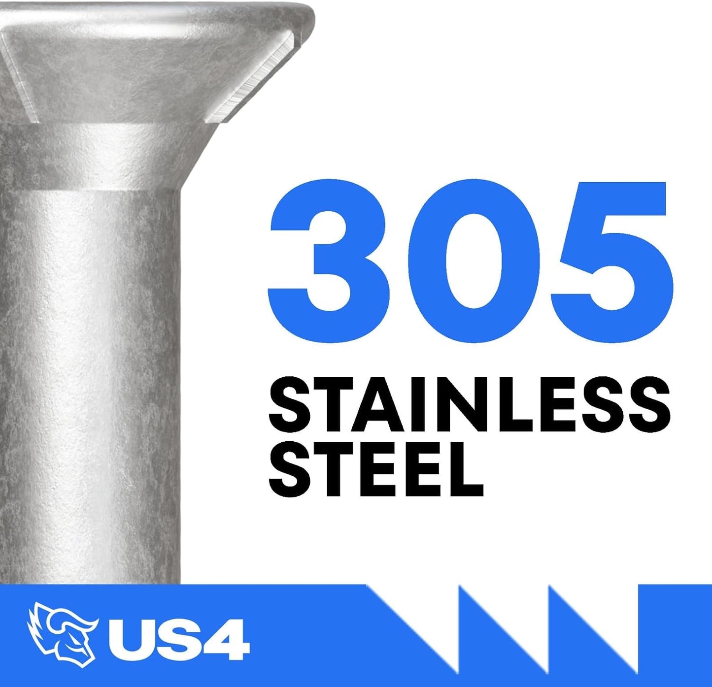 Tornillos acero inox T25 Star Drive para madera marcos