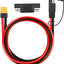 Cable XT60 hembra a SAE 6ft con adaptador inverso