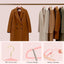 36 Perchas Terciopelo Antiderrap 17.3" Gancho Dorado