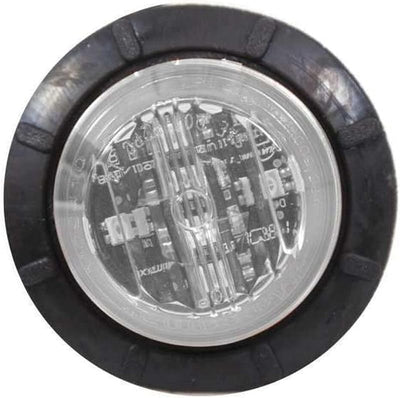 Luz LED bajo perfil lente redondo transparente 1-1/4