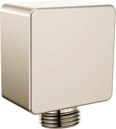 Conector ducha de mano cuadrado Drop Ell níquel