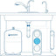 Filtro agua ósmosis inversa Etapa 2 Dura 1 Año