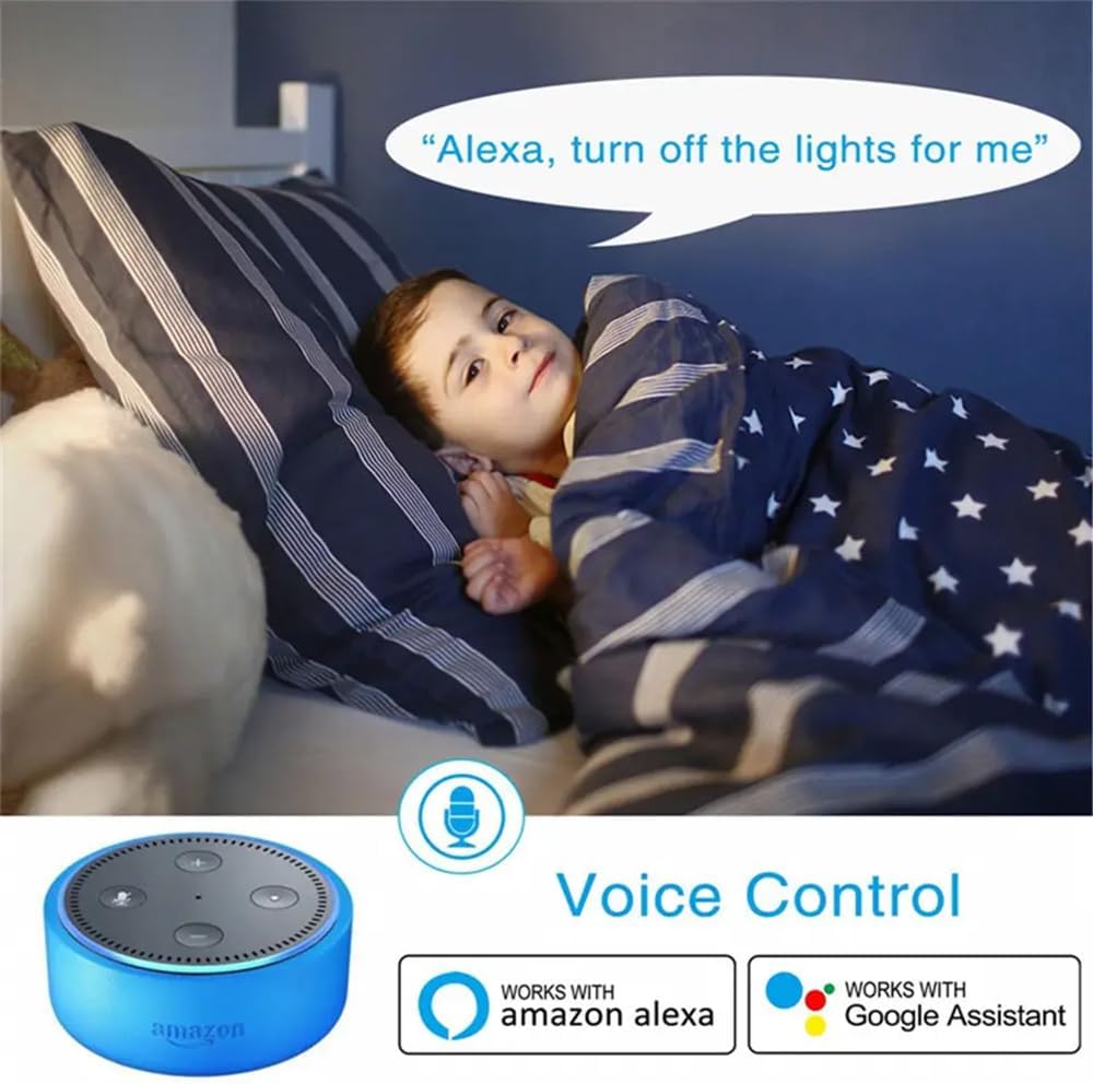 Interruptor inteligente Zigbee con Alexa y Google Home