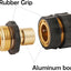 Juego 8 accesorios manguera jardín 3/4pulg conector rápido
