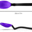 Cuchara silicona antiadherente 11pulg morado