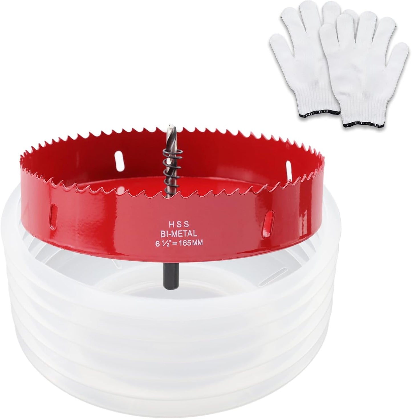 Sierra agujero 6.5pulg para luces empotradas bimetálico