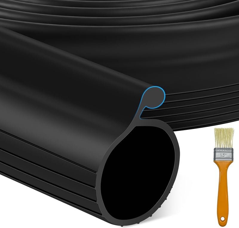 Sellador puerta garaje 10ft bulbo p grande 0.35pulg resistente