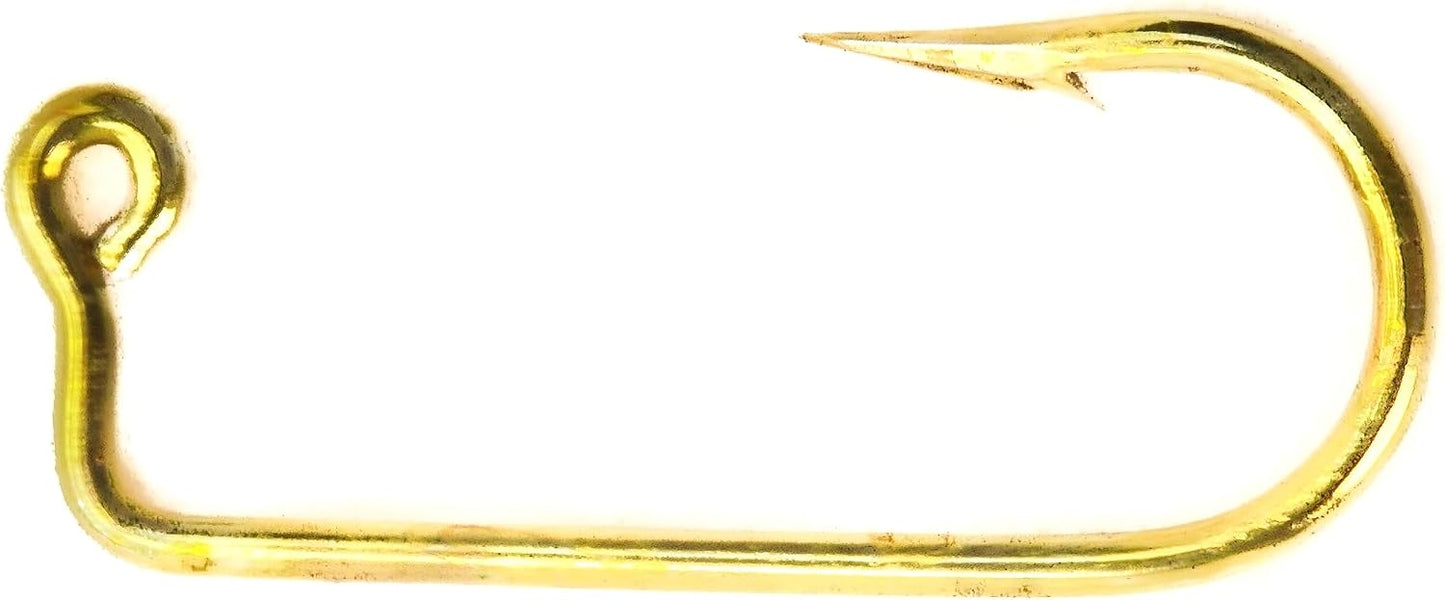 Ganchos alambre dorado 100uds para Do It Molds