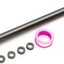 Brazo extensor ducha bronce cepillado acero inox 12pulg