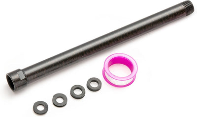 Brazo extensor ducha bronce cepillado acero inox 12pulg
