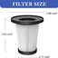 Filtro HEPA para aspiradora MUTGOF S12 set 4