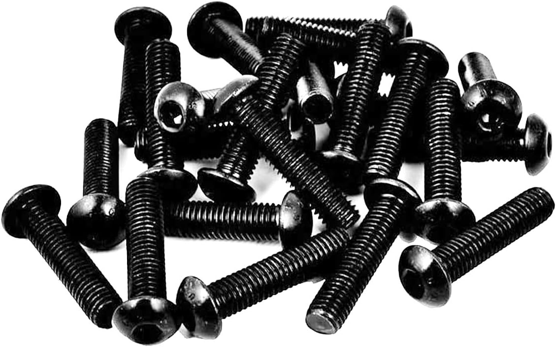 Tornillos M6x35mm acero aleación hexagonal 30uds