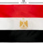 Bandera Egipto poliéster 3x5ft ojales latón resistente