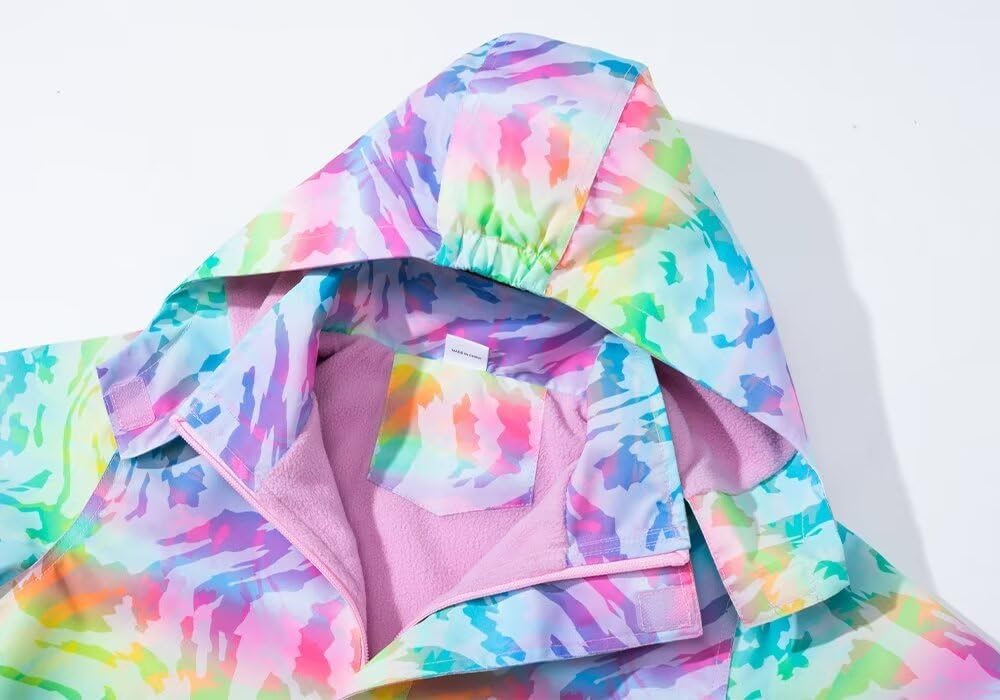 Chubasquero para niños impermeable con capucha