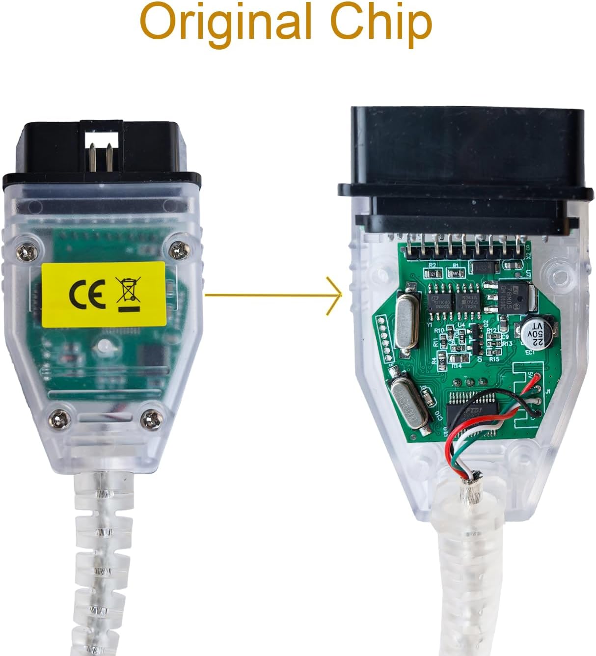 Cable USB OBD2 FT232RL para E-Chassis BMW INPA NCS