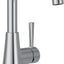 Grifo lavabo baño moderno doble curvatura cromo 84024