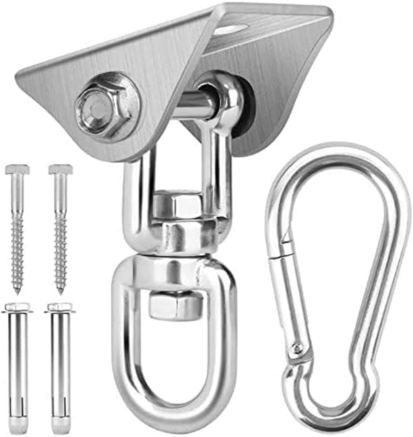 Kit colgar hamacas 1200lb giratorio para patio