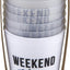 Vasos plástico esmerilado 16oz 8 Uds