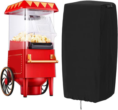 Funda maquina palomitas ajustable 25x18x52pulg