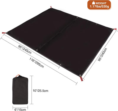 Huella ultraligera lona PU 2000 impermeable